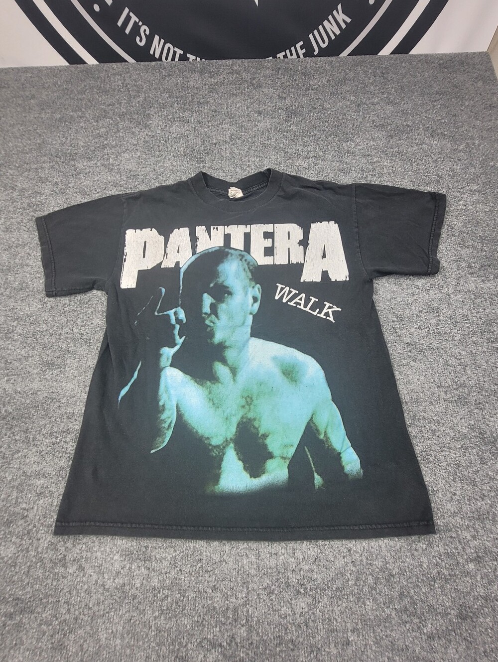 Vintage Pantera "Walk" Tour Concert T-shirt Vulgar Display Of Power Size Medium